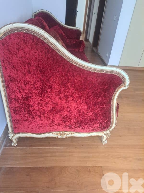 صوفا انتيكا للصالون انكليزية مشحونة من الخارج 2