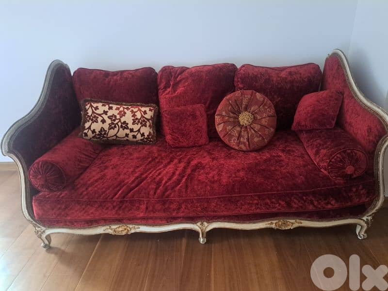 صوفا انتيكا للصالون انكليزية مشحونة من الخارج 3