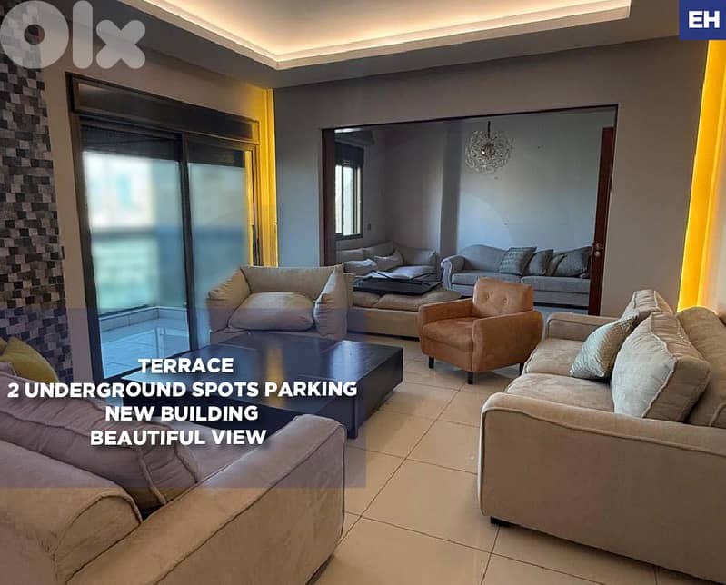 2 underground spots parking -Beautiful view- jdeideh   REF#EH128538 0