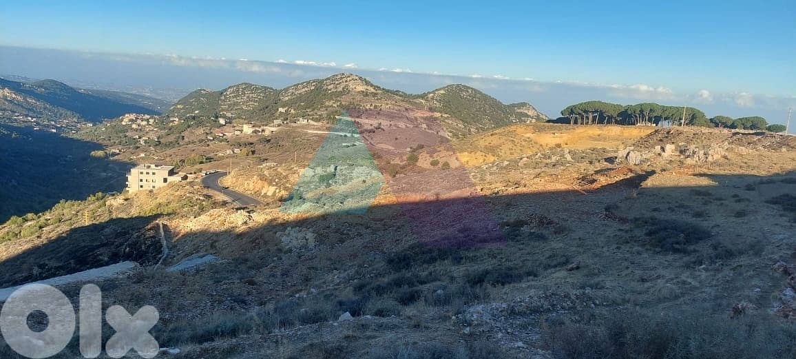 2008m2 Prime land 4sale in Hadath El Jebbi/Becharreh -أرض في حدث الجبة 1