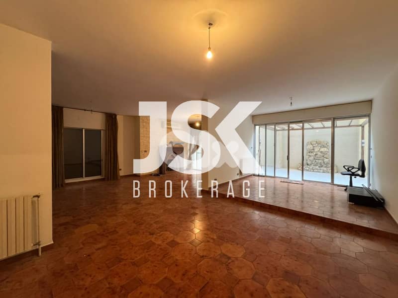 L19692 - Spacious Apartment With Terrace For Sale in Broumana 0