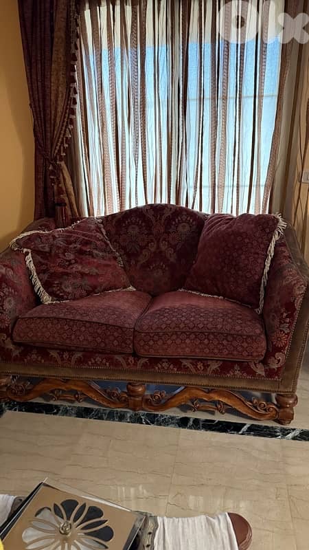 طقم كنب صالون 3