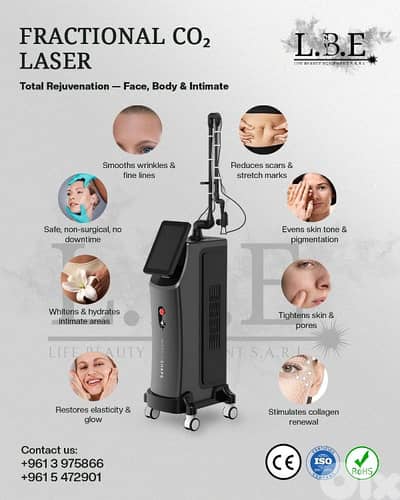 FRACTIONAL CO₂ LASER – New Arrival