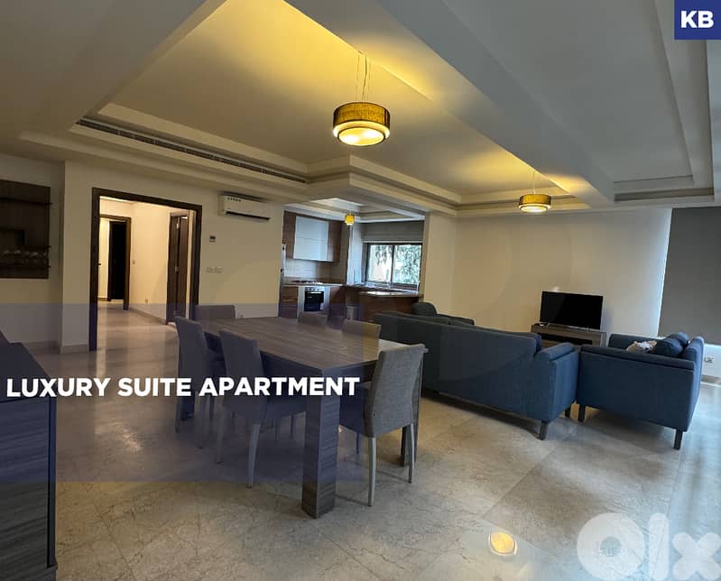 Fully furnished and fully equipped, luxurious, achrafieh REF#KB128548 0