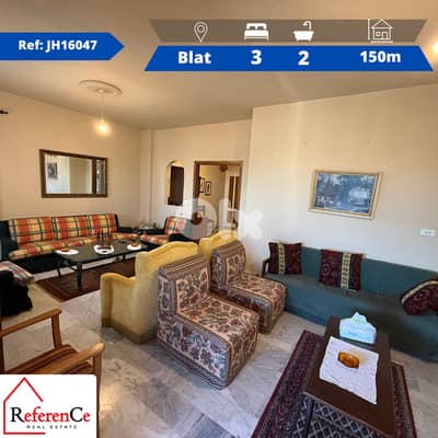 Apartment in Blat for rent شقة للإيجار في بلاط