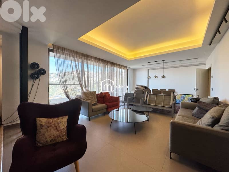 Unfurnished - Sea and Mountain View - Apartment For Sale in Mezhir 0