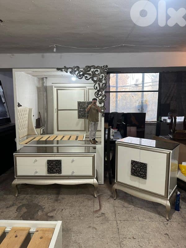 اوضة نوم ملكية مصرية خشب زان ولاتي كلا سحاب 9