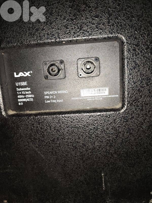 Alto Behringer Speaker  DJ -Lax Bass sub Topprosound 15 inch & monitor 8