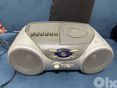 sharp cd radio