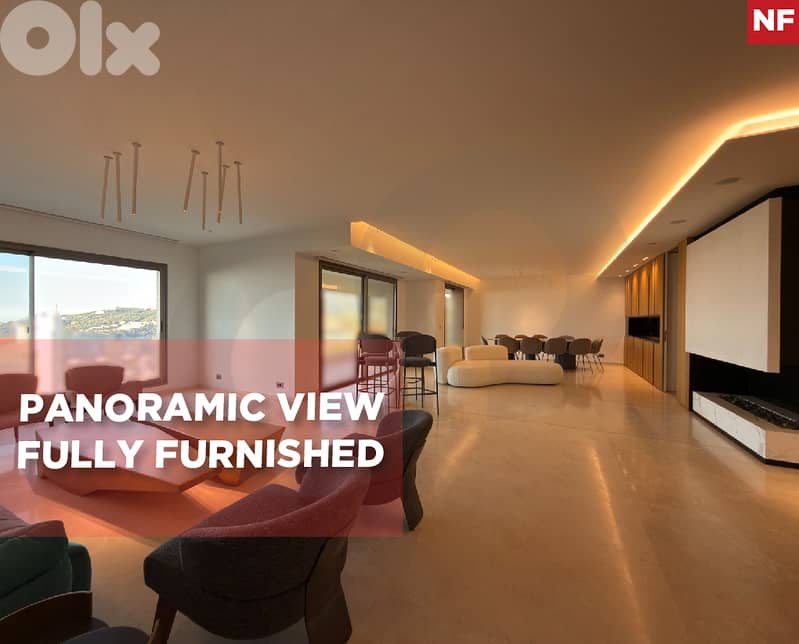 Luxury Duplex, Panoramic View, Ajaltoun/عجلتون  REF#NF01668 0