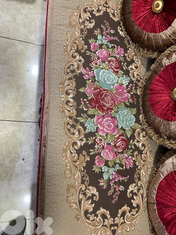 طقم كنبايات مصري حفر خشب زان ملكي 12