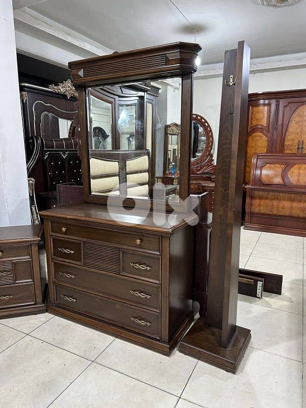 اوضة نوم ملكية خشب زان ولاتي كلا ملبسة قشرة زان 6