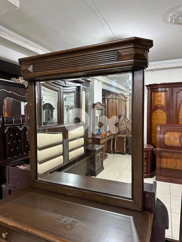 اوضة نوم ملكية خشب زان ولاتي كلا ملبسة قشرة زان 7