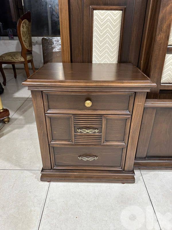 اوضة نوم ملكية خشب زان ولاتي كلا ملبسة قشرة زان 11