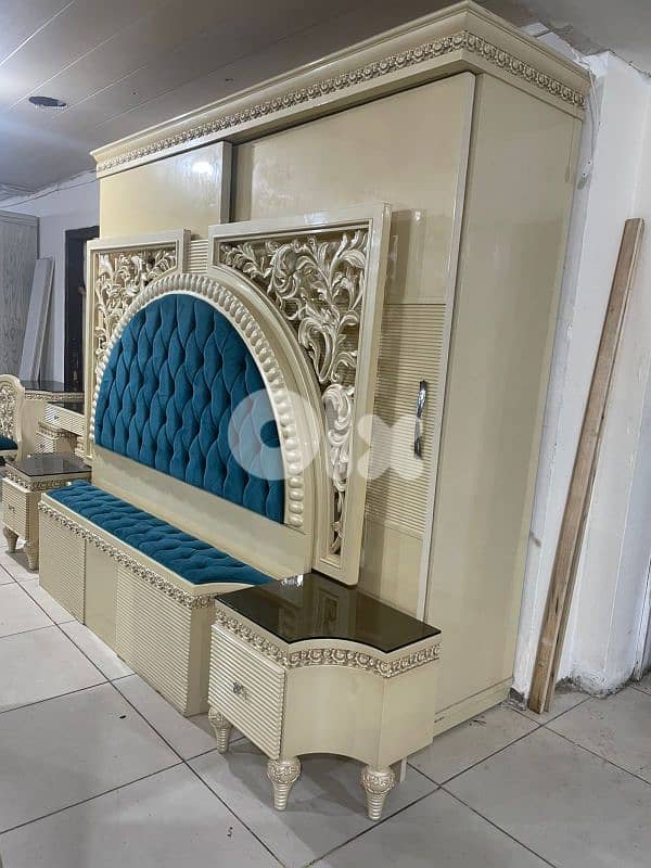 اوضة نوم ملكية مصرية سحاب خشب زان ولاتي كلا 2