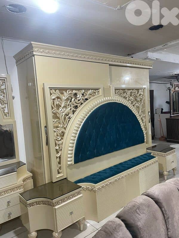 اوضة نوم ملكية مصرية سحاب خشب زان ولاتي كلا 4