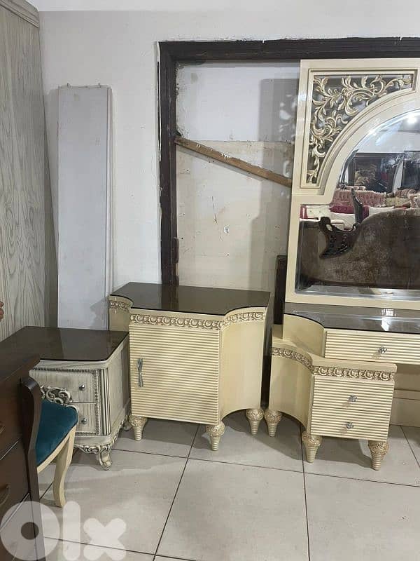 اوضة نوم ملكية مصرية سحاب خشب زان ولاتي كلا 7