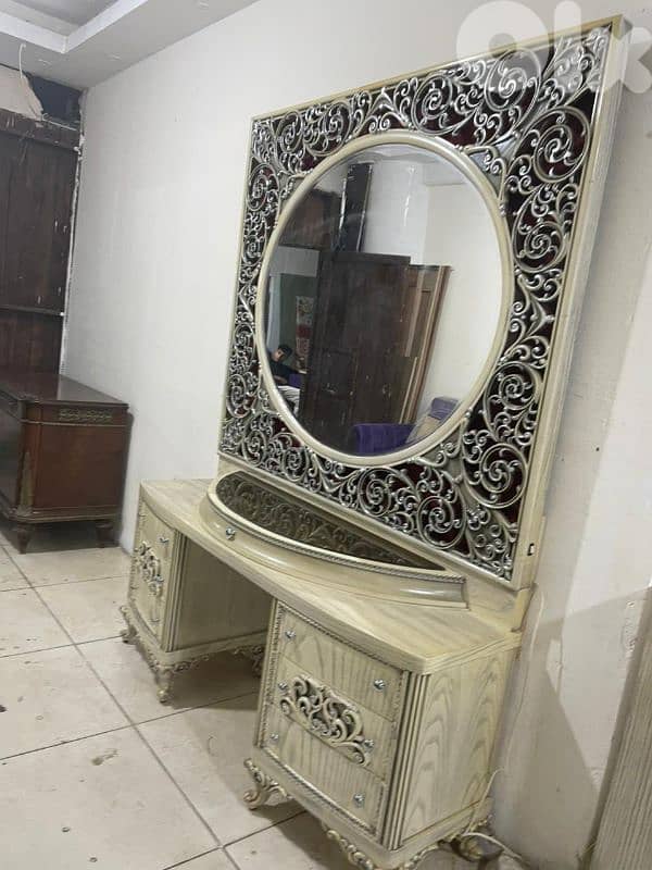 اوضة نوم ملكية قمة الفخامة مصرية خشب زان ولاتي كلا سحاب 7