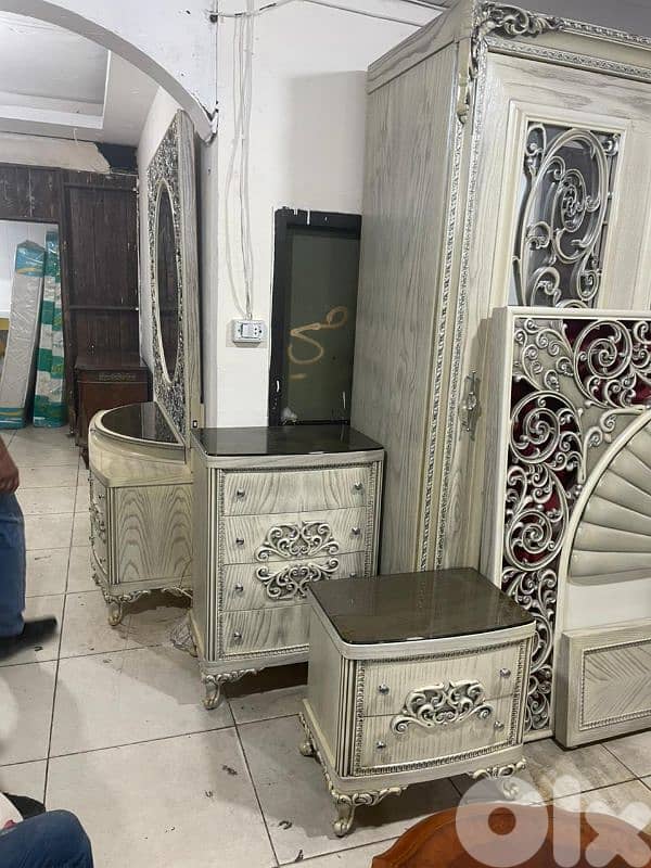 اوضة نوم ملكية قمة الفخامة مصرية خشب زان ولاتي كلا سحاب 11