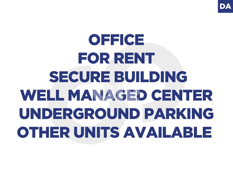 Office for Rent in a Prime Location in Jbeil REF#DA128559 0