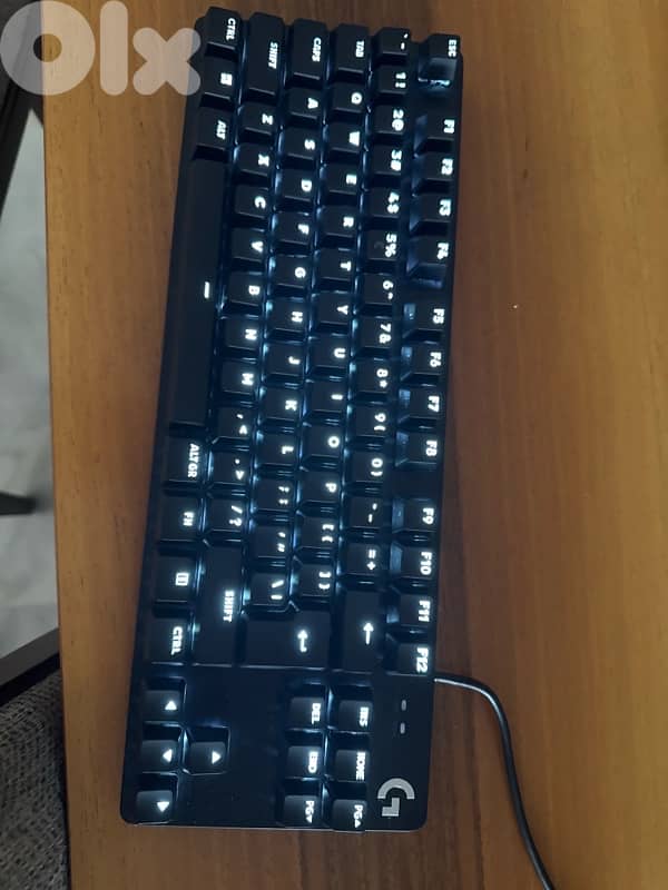 Logitech G413 TKL SE – Brown Switches, White LEDs, Like New (No Box) 0