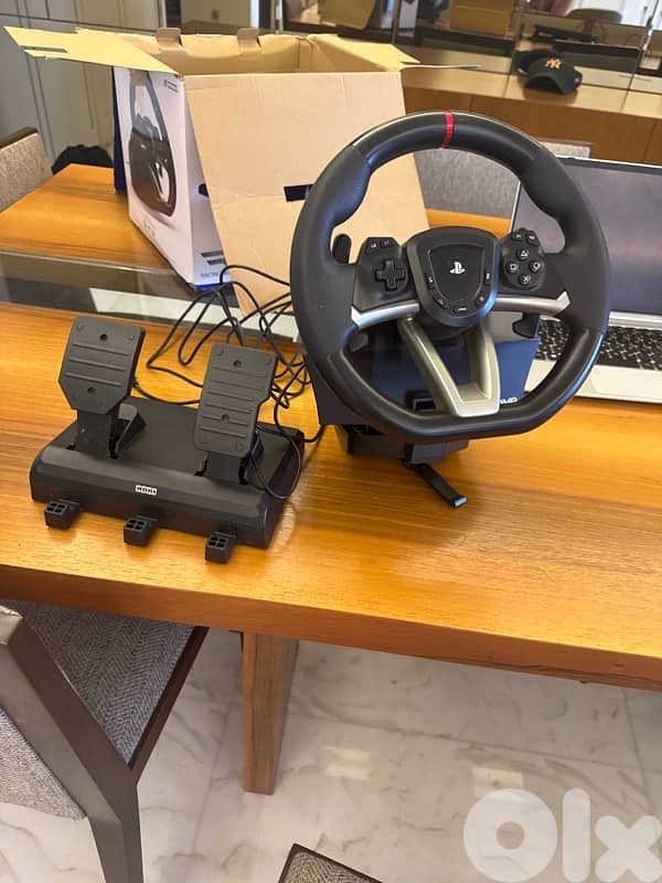RWA Racing Wheel Apex + Pedals  (Box in Poor Condition) 1