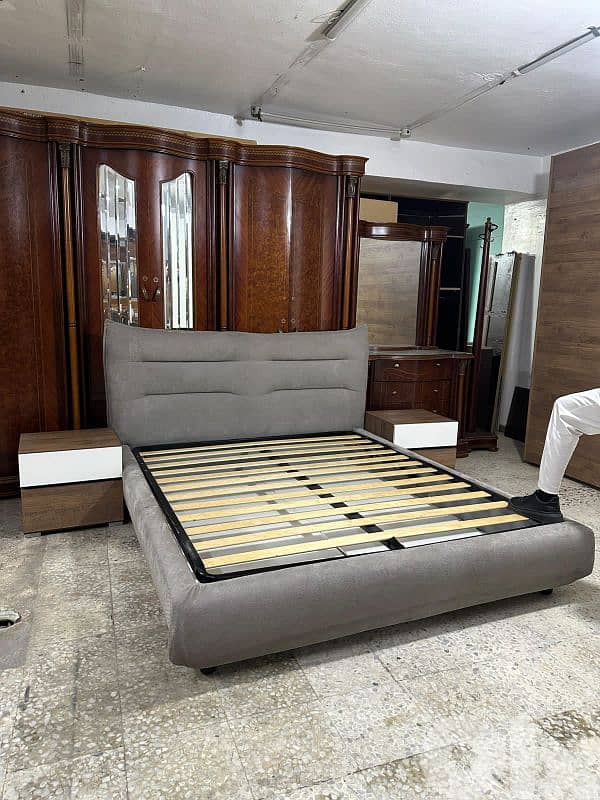 اوضة نوم تركية سحاب تخت مكانيزيوم صندوق 5