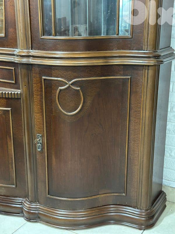 اوضة سفرة خشب زان ولاتي كلا ملبسة قشرة 9