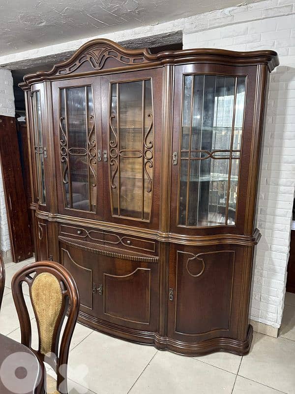 اوضة سفرة خشب زان ولاتي كلا ملبسة قشرة 13