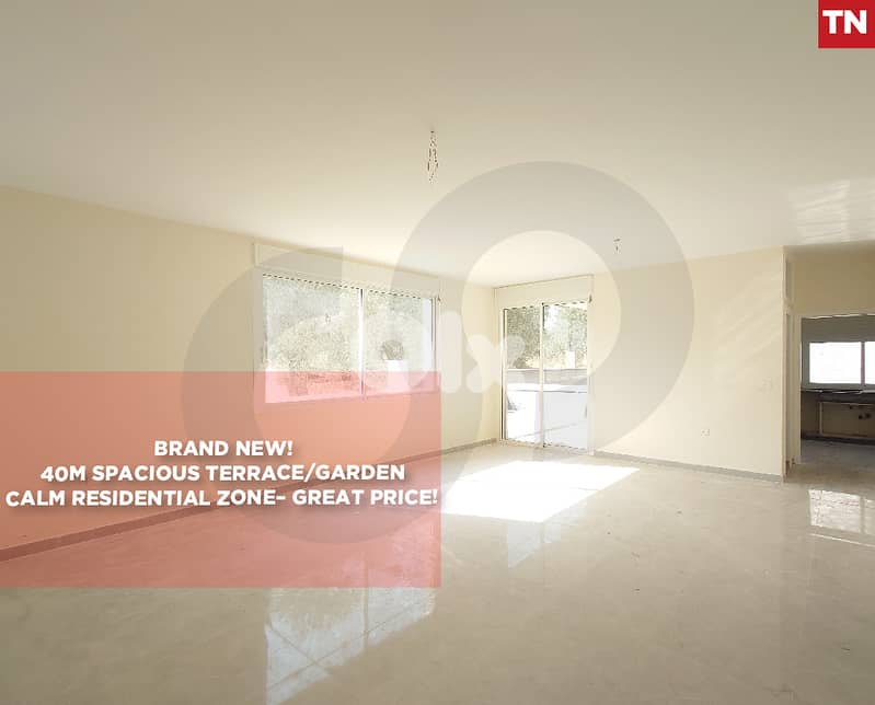 Brand New 135 SQM Apartment with 40 SQM Terrace, Zgharta REF#TN128565 0