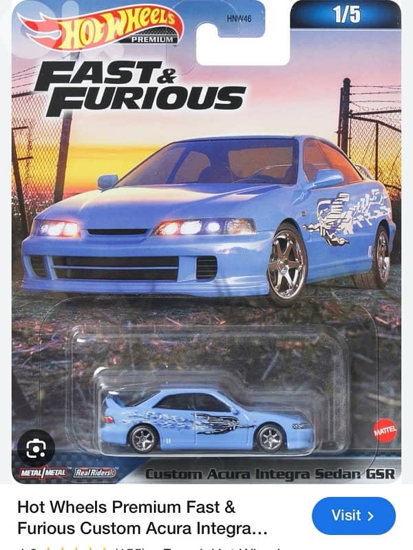 hot wheels collection of 7 1