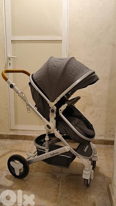 stroller with baby bassinet