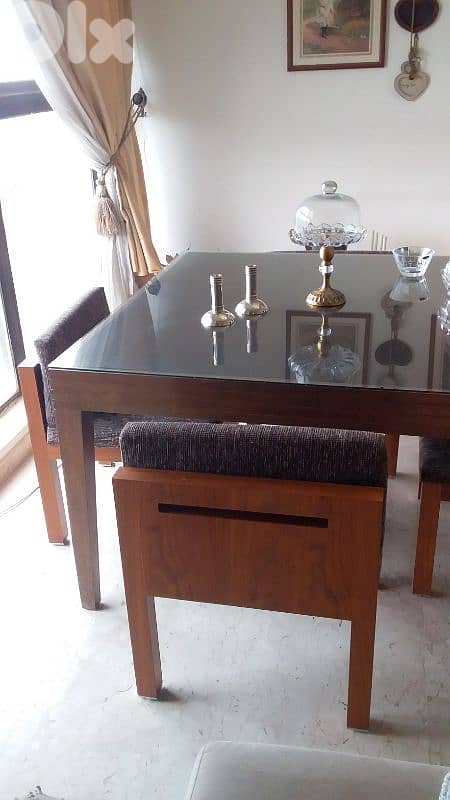 Dining table and 4 chairs 0