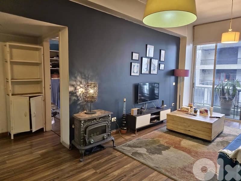 88m² Apartment in Broumana Main Street+SeaView شقة ٨٨م للبيع في برمانا 0