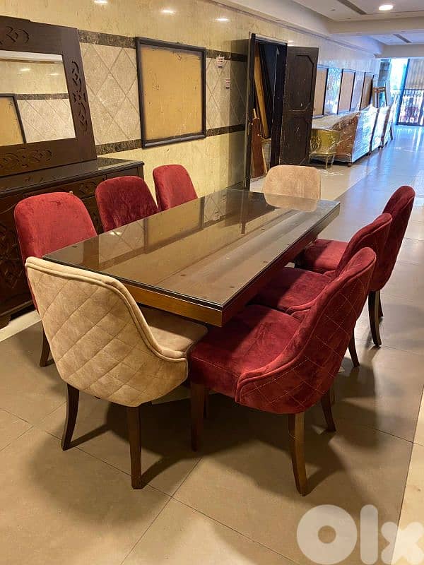 اوضة سفرة شغل توصاية ملبسة قشرة زان 7