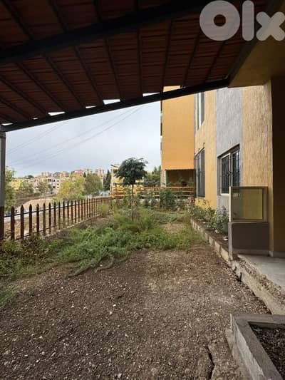 شقة مع حديقة للإيجار في تول (جهة الكفور) -Apartment for Rent in Toul