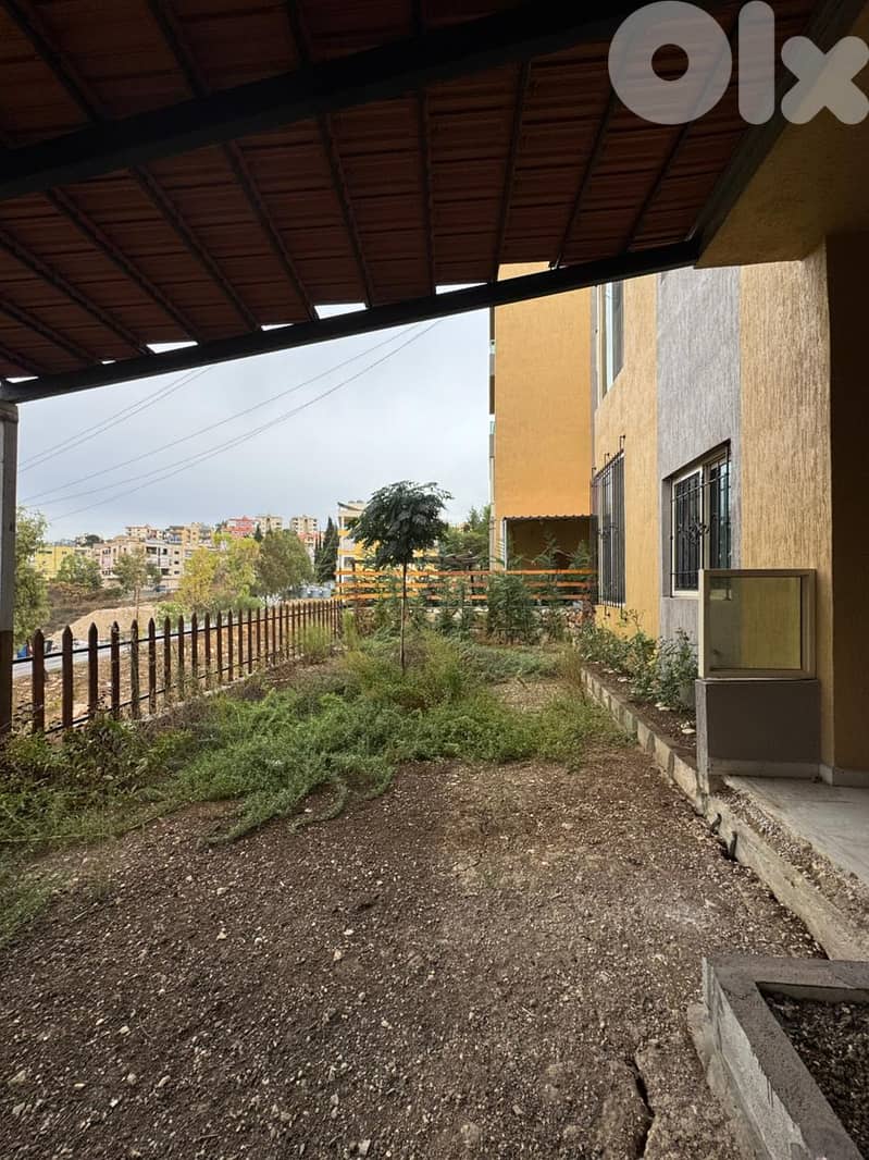 شقة مع حديقة للإيجار في تول (جهة الكفور) -Apartment for Rent in Toul 0