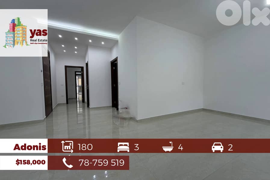 Adonis 180m2 | Renovated | Prime Location | Decorated | EL 0