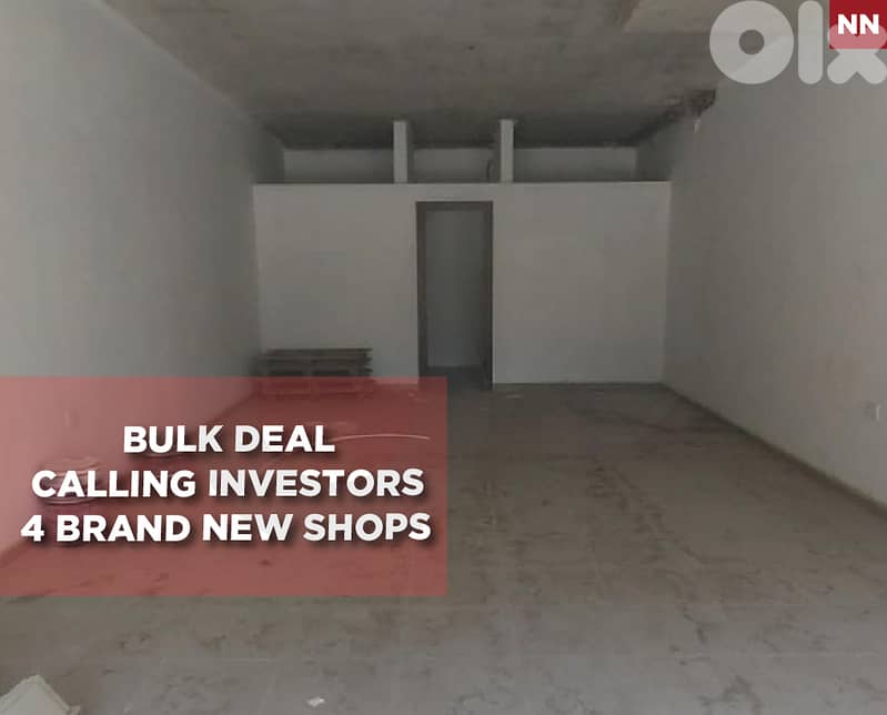 Shops For Sale | Aley Town | 269 sqm | Prime location REF#NN128582 0