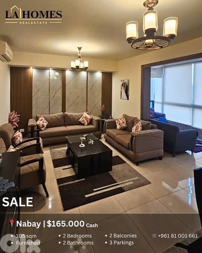 apartment for sale in nabay شقة للبيع في نابيه