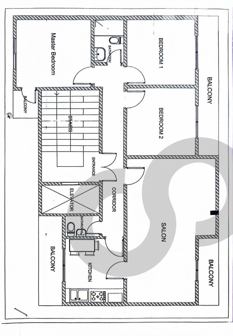 Great catch! 1550 sqm building for sale in Achrafieh!  REF#AM128590 1