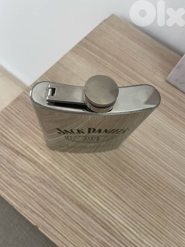 flask JD Chrome and stainless steel 0