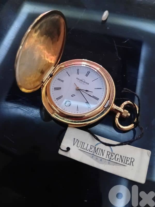 Vuillemin Regnier (france) ساعة جيب كلاسيكية 0
