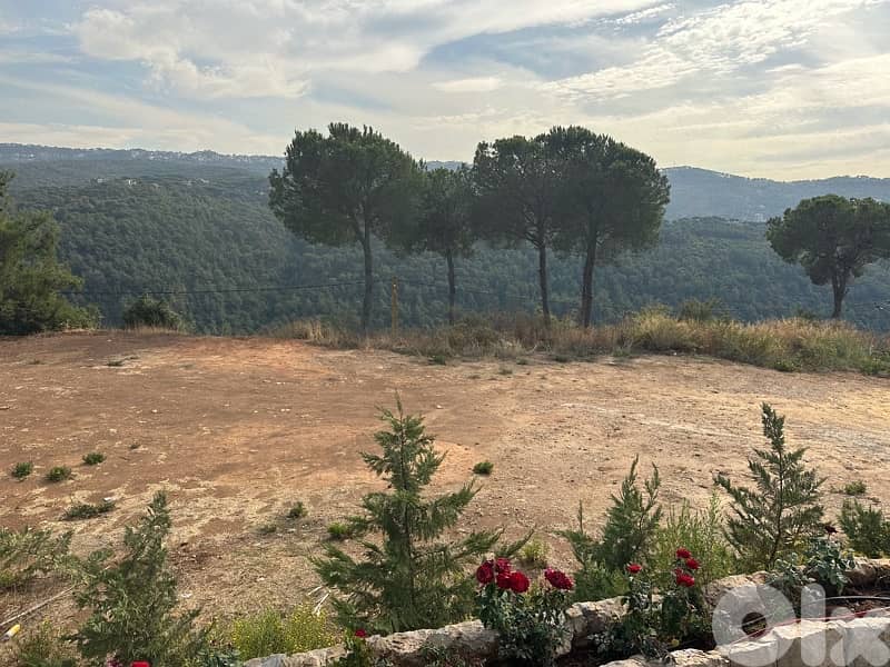 Land for Sale in Ouyoun Broumana 1526m2 ارض للبيع في العيون برمانا 1
