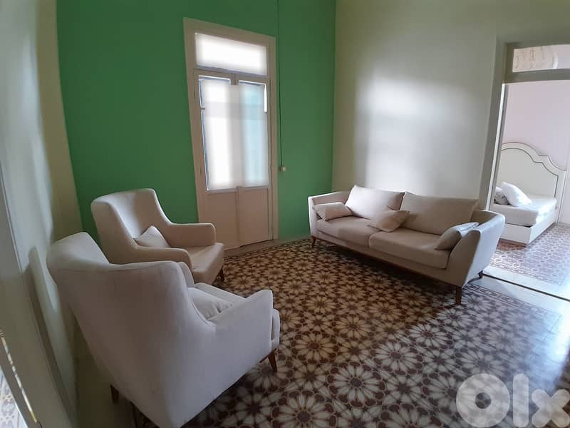 Apartment for Rent in Achrafieh – 120 sqm شقة للإيجار في الأشرفية 0