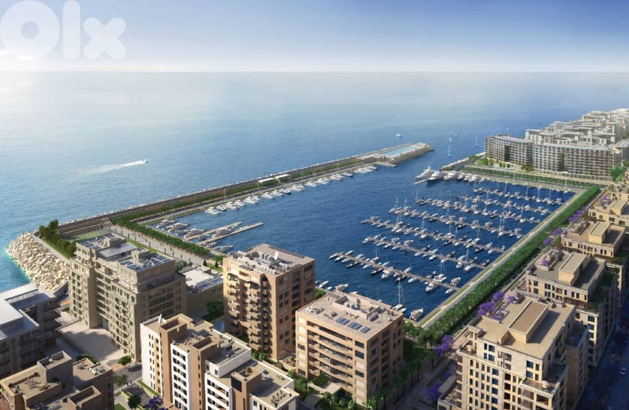 Waterfront City Dbayeh/ ICONIC Apartment for sale immediate ROI – ضبيه 0