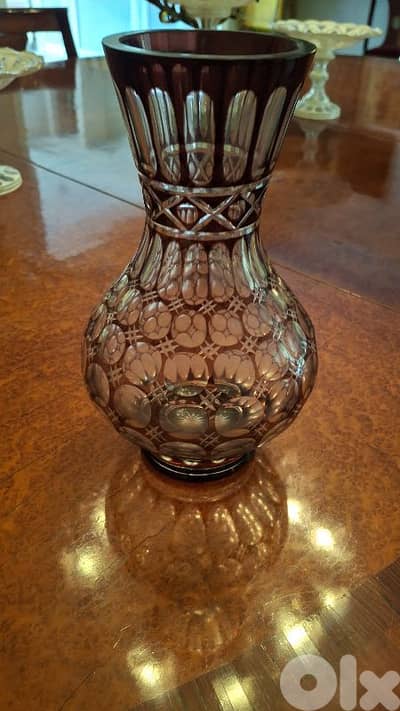 Antique beautiful red vase in perfect condition