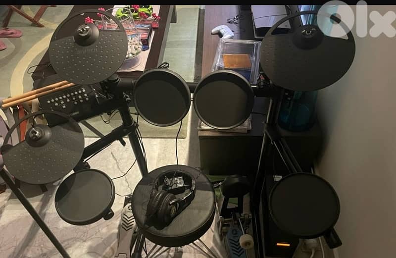 yamaha electric drum set 0
