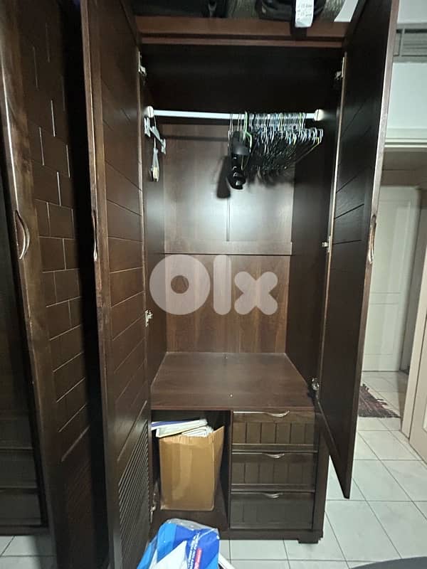 Spacious Malaysian wood closets 1