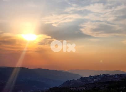 2,900 SQM Land in Mtein, Metn Overlooking the Mountains and the Ocean